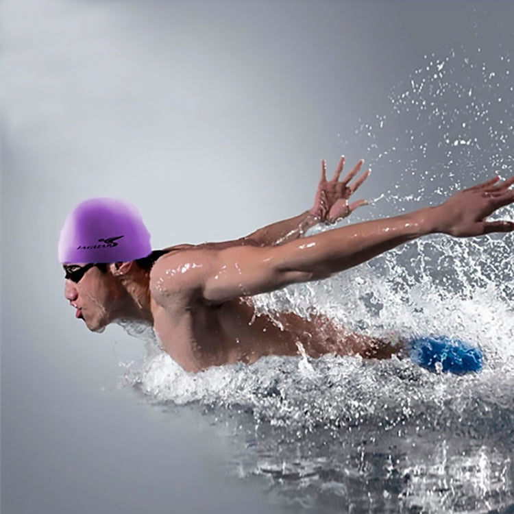 Pure Color Style Elastic Silicone Swimming Cap / Swimming Hat, SC