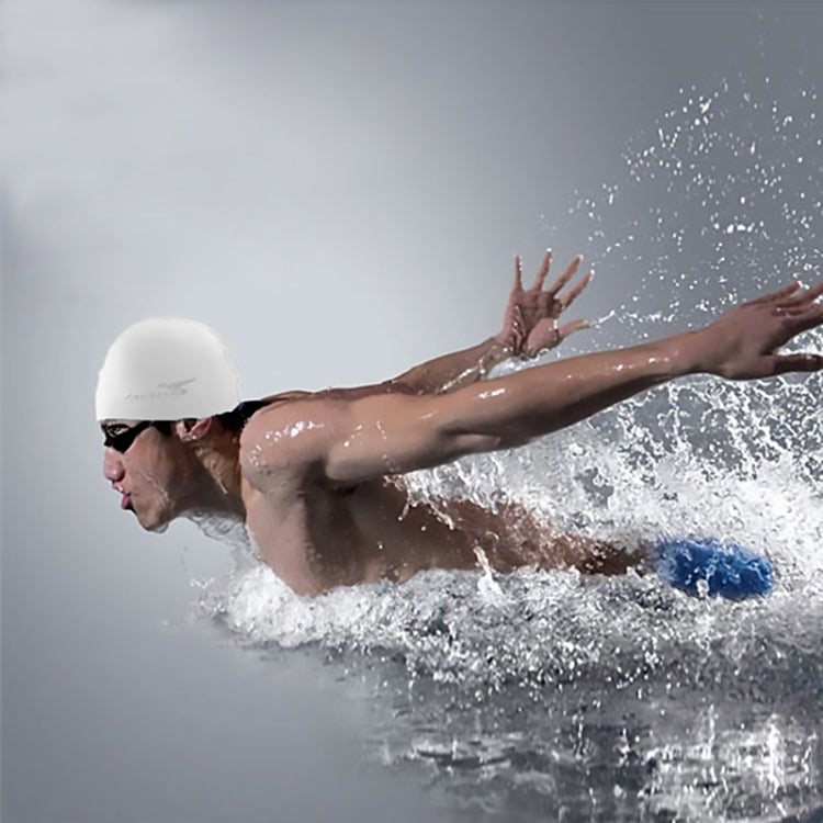 Pure Color Style Elastic Silicone Swimming Cap / Swimming Hat, SC