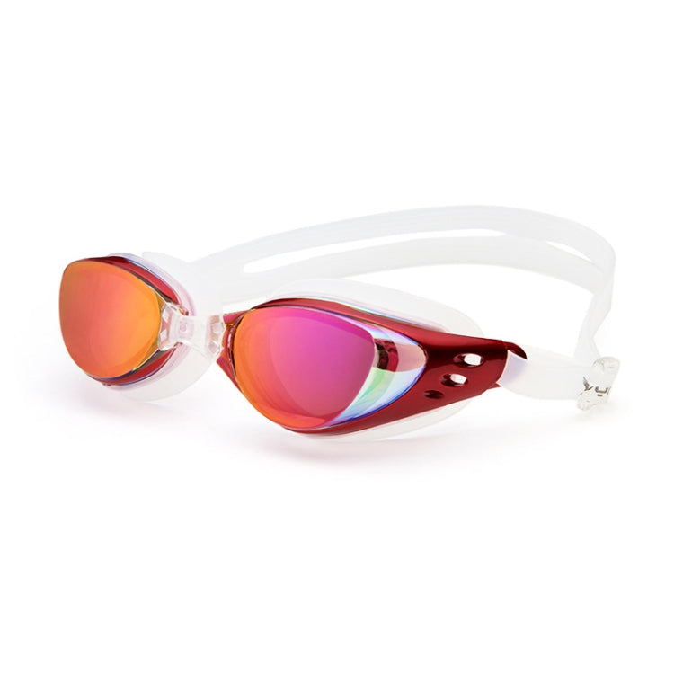 Plating Anti-Fog UV Goggles(Rose Red)