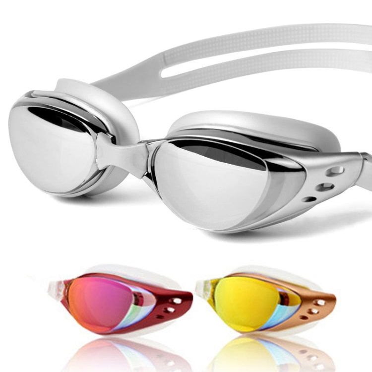 Plating Anti-Fog UV Goggles(Rose Red)