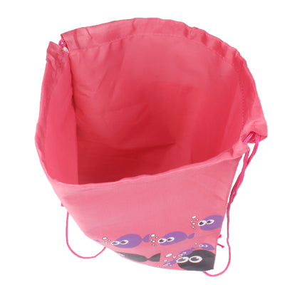 Swimwear Bag Casual Wash Bag Backpack Beach Bag Beam Port(Red)