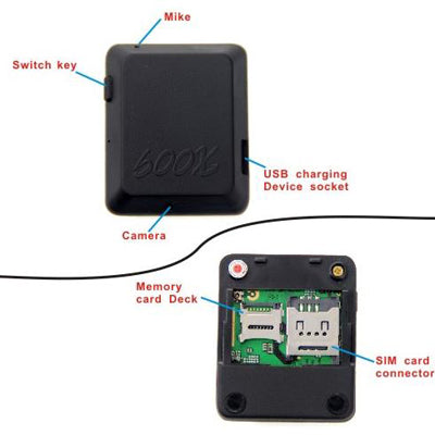 X009 GSM Bugs with Camera / Video Voice Record