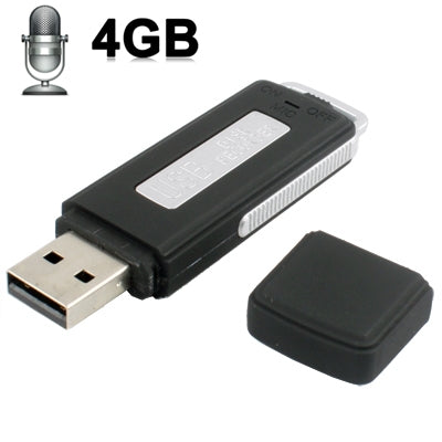 Audio Voice Recorder + 4GB Samsung Chip USB Flash Pen Drive