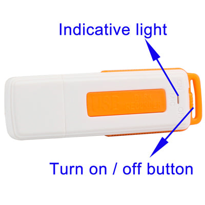 Audio Voice Recorder + 4GB Samsung Chip USB Flash Pen Drive