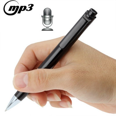 High-definition 4GB Digital Voice Recorder Pen with MP3 function and 3.5mm Earphone(Black)