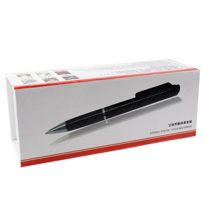 High-definition 4GB Digital Voice Recorder Pen with MP3 function and 3.5mm Earphone(Black)