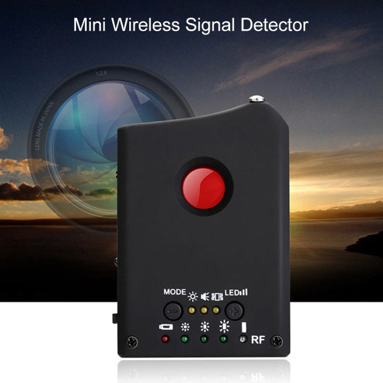 RF / Lens Detector, Digital Signals of GSM / WIFI / Bluetooth / FM / VHF / UHF /Wireless Audio Video Transmission(Black)