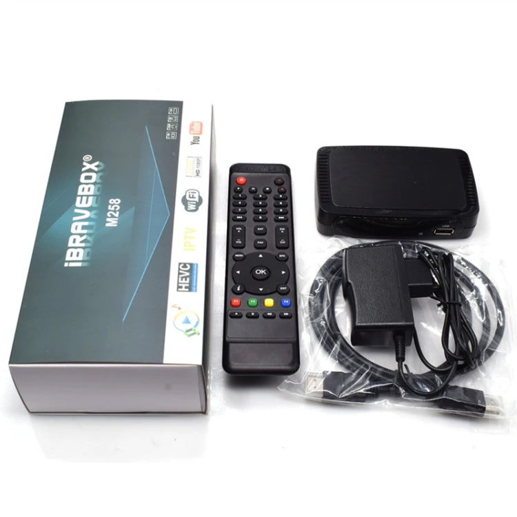 iBRAVEBOX M258 Digital Satellite Set-top Box, H.265+DDR3/2G, Support Xtream & Stalker