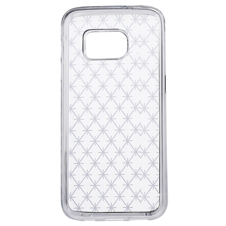 For Galaxy S7 / G930 Knit Pattern PU Leather + TPU Protective Case