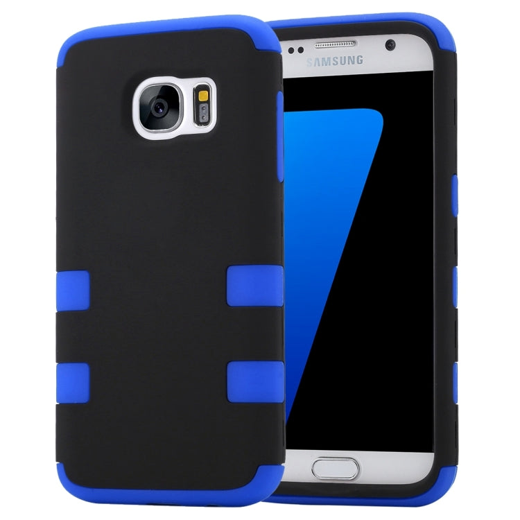 For Galaxy S7 / G930 Shock-resistant Silicone + PC Protective Case