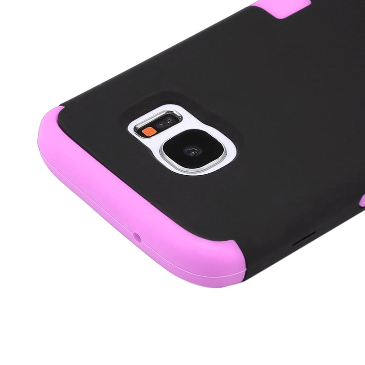 For Galaxy S7 / G930 Shock-resistant Silicone + PC Protective Case