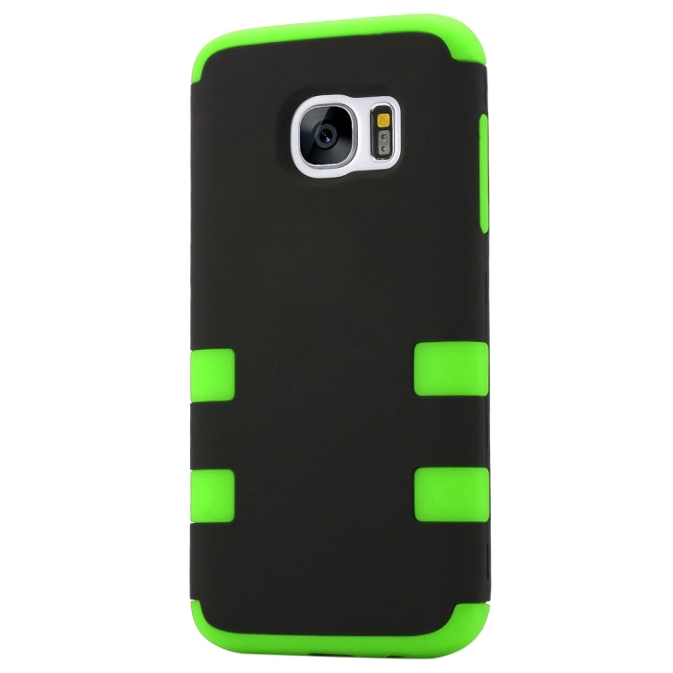 For Galaxy S7 / G930 Shock-resistant Silicone + PC Protective Case