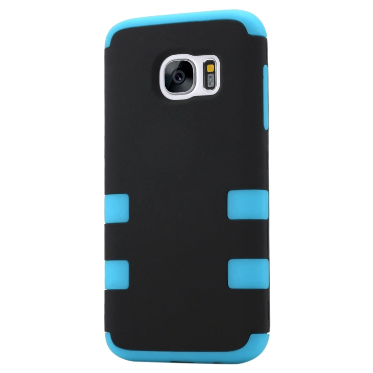 For Galaxy S7 / G930 Shock-resistant Silicone + PC Protective Case