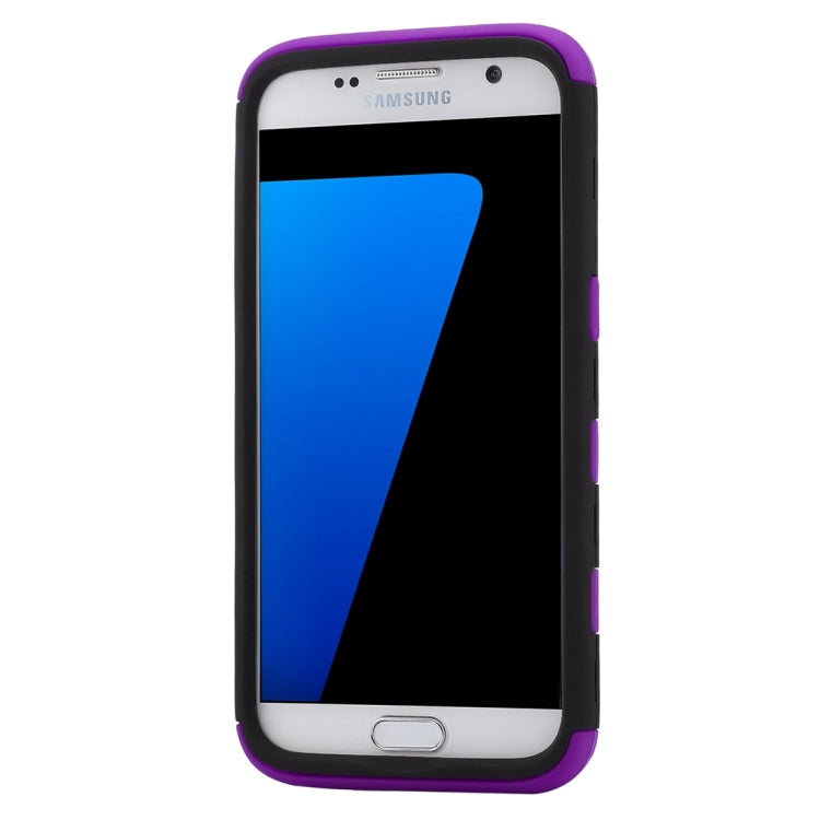 For Galaxy S7 / G930 Shock-resistant Silicone + PC Protective Case