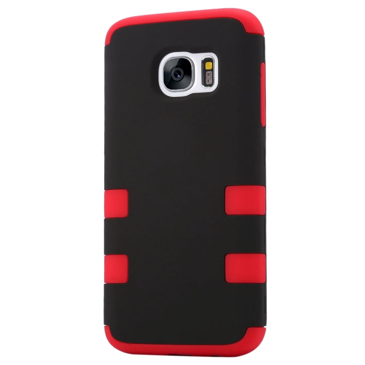 For Galaxy S7 / G930 Shock-resistant Silicone + PC Protective Case