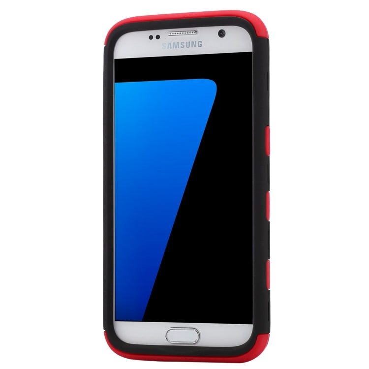 For Galaxy S7 / G930 Shock-resistant Silicone + PC Protective Case