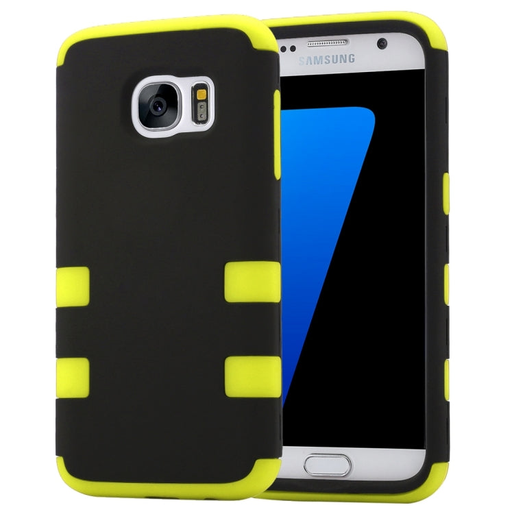 For Galaxy S7 / G930 Shock-resistant Silicone + PC Protective Case