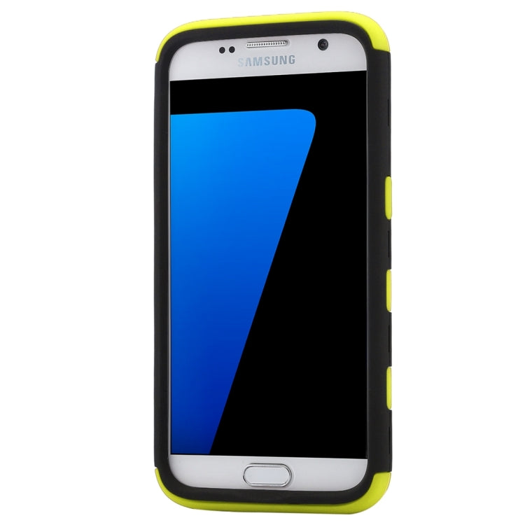For Galaxy S7 / G930 Shock-resistant Silicone + PC Protective Case