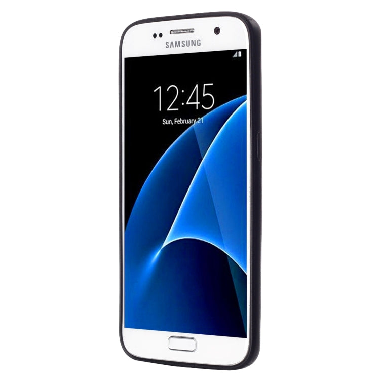 For Galaxy S7 / G930 TPU + Acrylic Transparent Protective Cover Case
