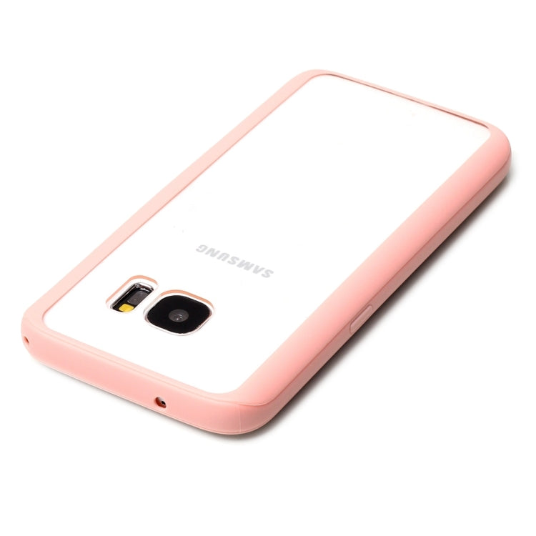 For Galaxy S7 / G930 TPU + Acrylic Transparent Protective Cover Case