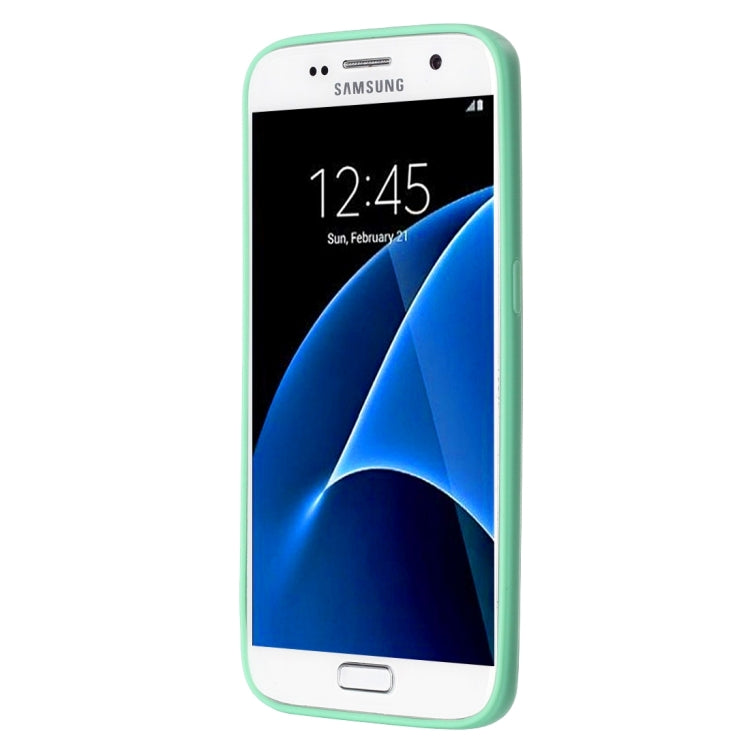 For Galaxy S7 / G930 TPU + Acrylic Transparent Protective Cover Case