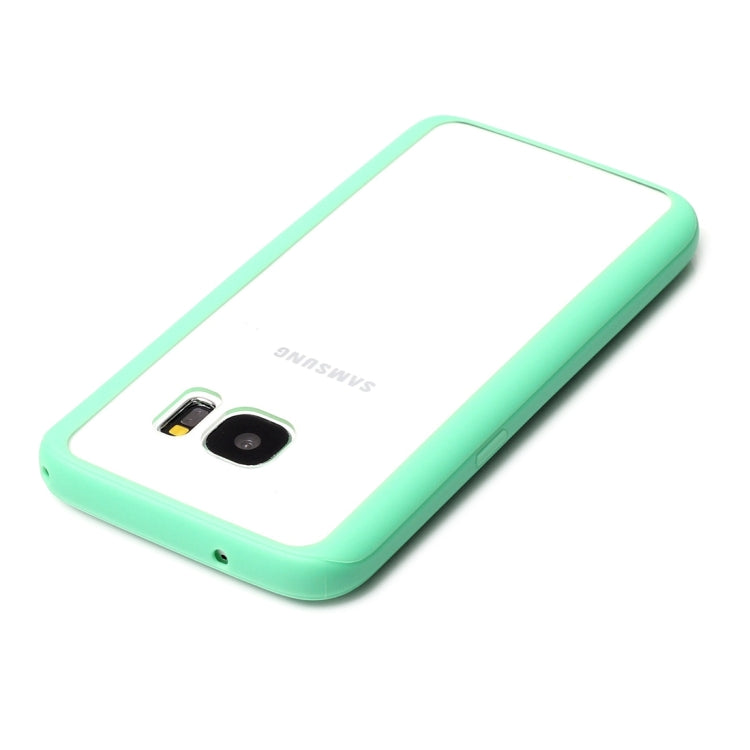 For Galaxy S7 / G930 TPU + Acrylic Transparent Protective Cover Case