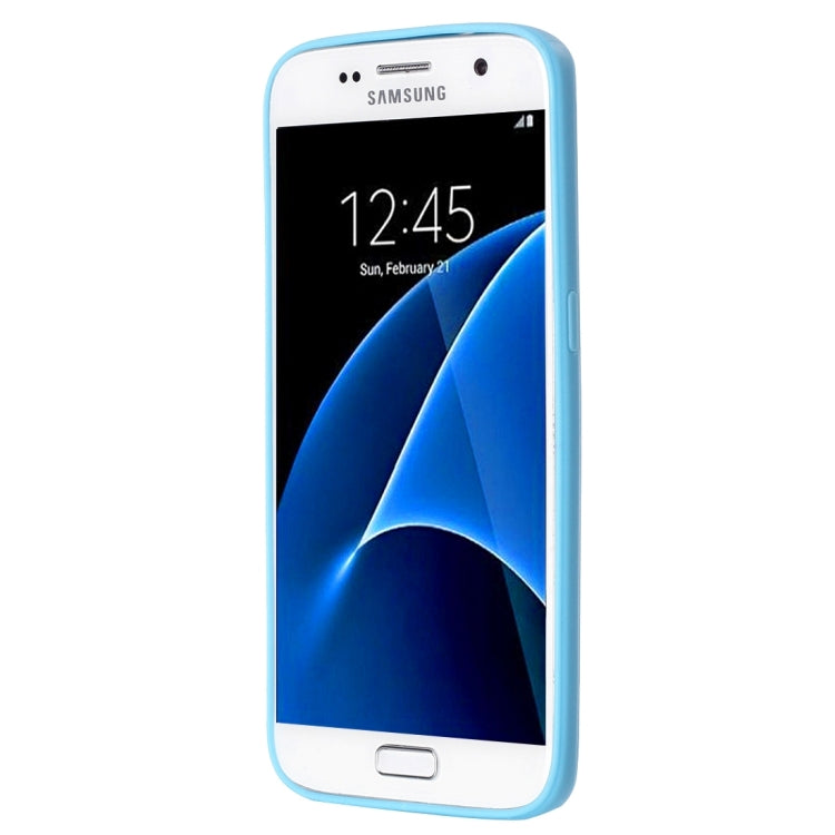 For Galaxy S7 / G930 TPU + Acrylic Transparent Protective Cover Case