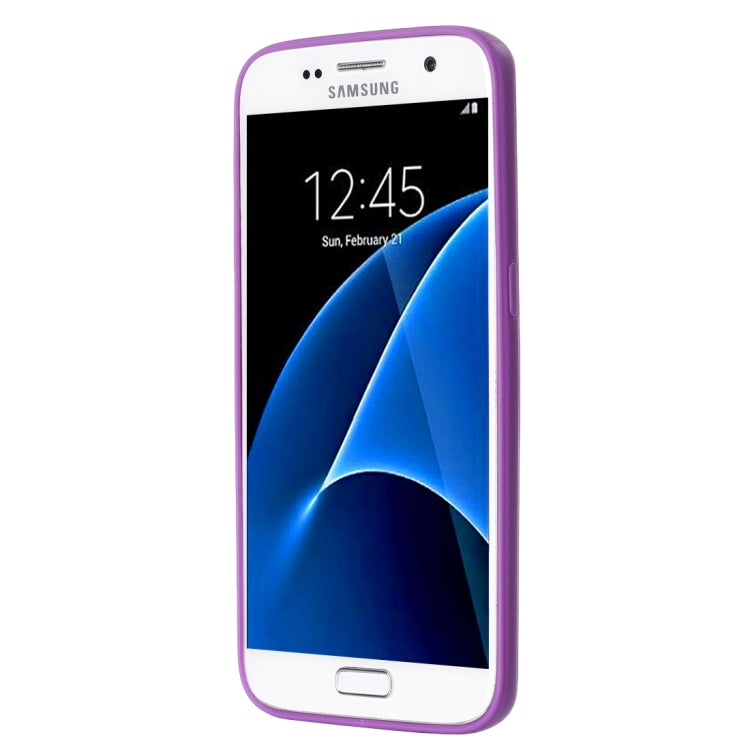 For Galaxy S7 / G930 TPU + Acrylic Transparent Protective Cover Case