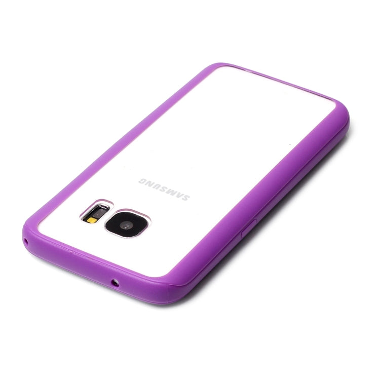 For Galaxy S7 / G930 TPU + Acrylic Transparent Protective Cover Case