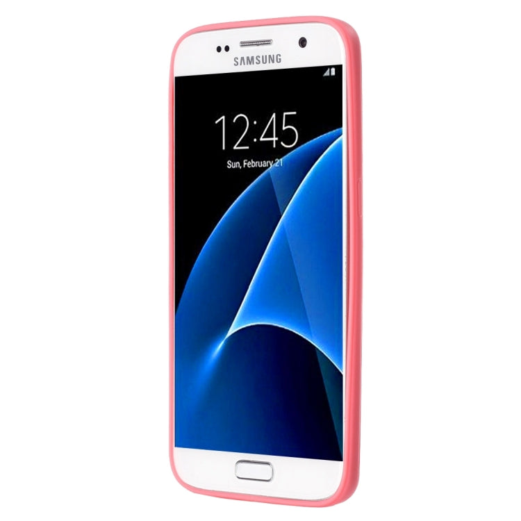 For Galaxy S7 / G930 TPU + Acrylic Transparent Protective Cover Case