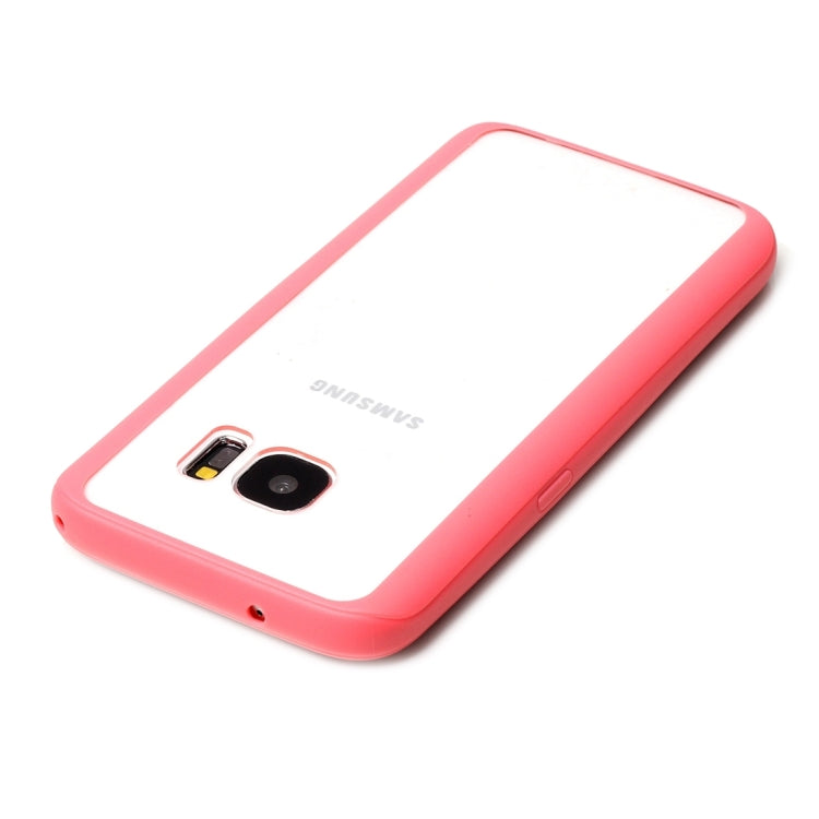 For Galaxy S7 / G930 TPU + Acrylic Transparent Protective Cover Case
