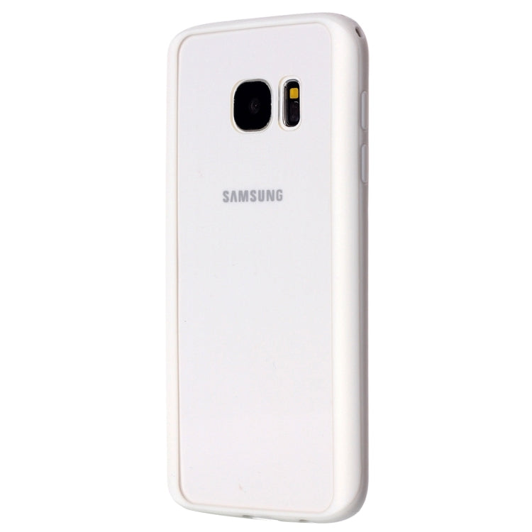 For Galaxy S7 / G930 TPU + Acrylic Transparent Protective Cover Case