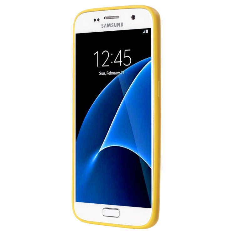 For Galaxy S7 / G930 TPU + Acrylic Transparent Protective Cover Case