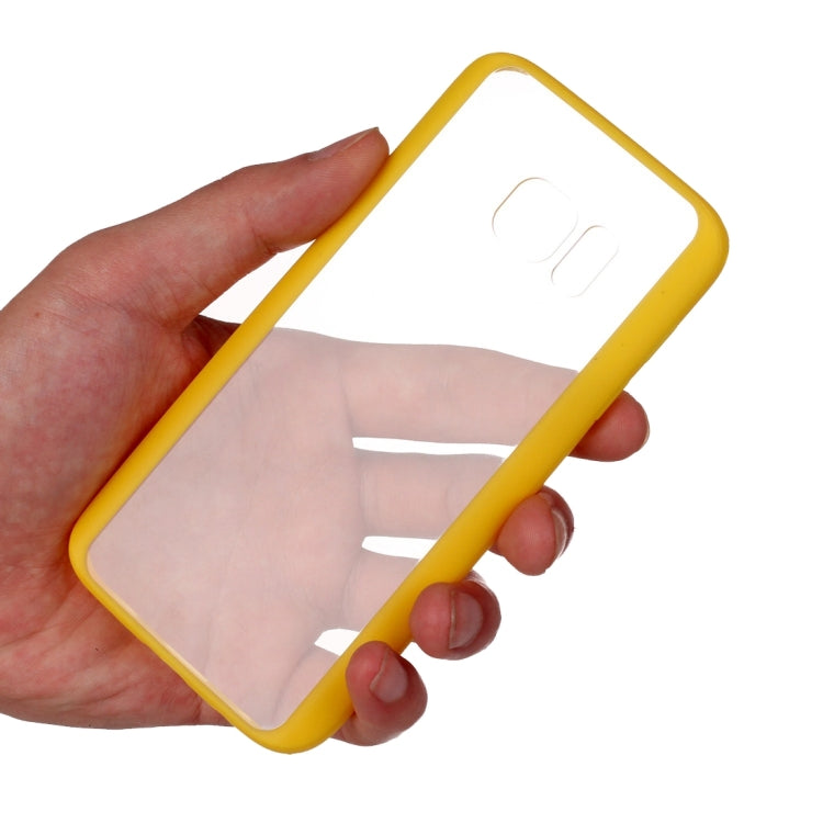 For Galaxy S7 / G930 TPU + Acrylic Transparent Protective Cover Case
