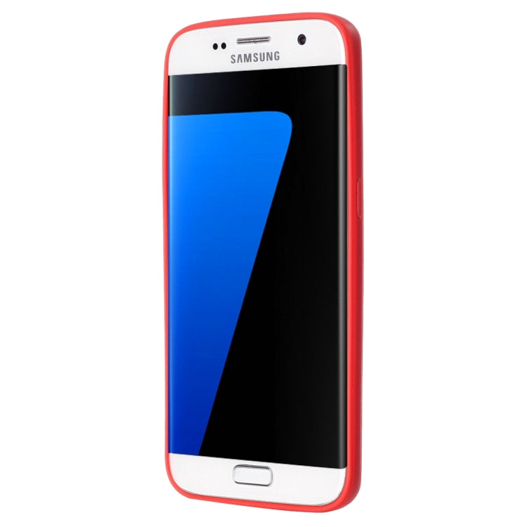 For Galaxy S7 Edge / G935 TPU + Acrylic Transparent Protective Cover Case