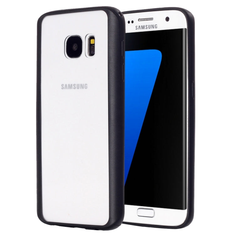 For Galaxy S7 Edge / G935 TPU + Acrylic Transparent Protective Cover Case