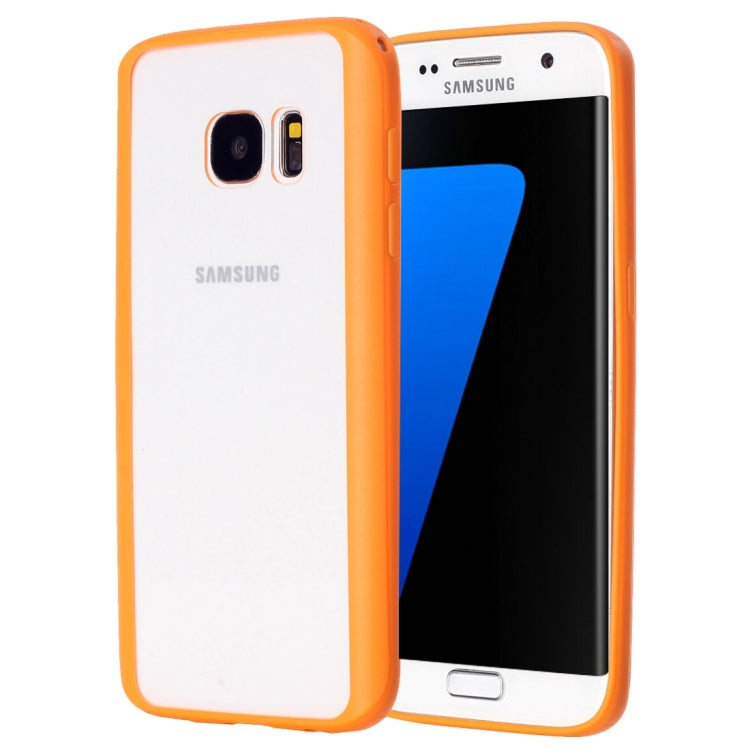 For Galaxy S7 Edge / G935 TPU + Acrylic Transparent Protective Cover Case