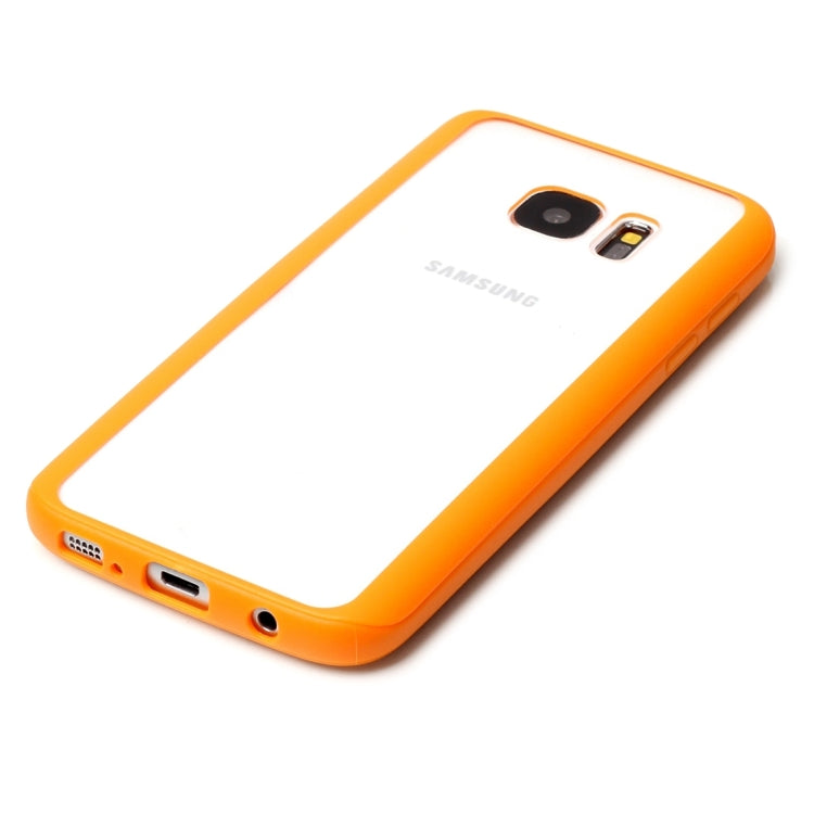 For Galaxy S7 Edge / G935 TPU + Acrylic Transparent Protective Cover Case