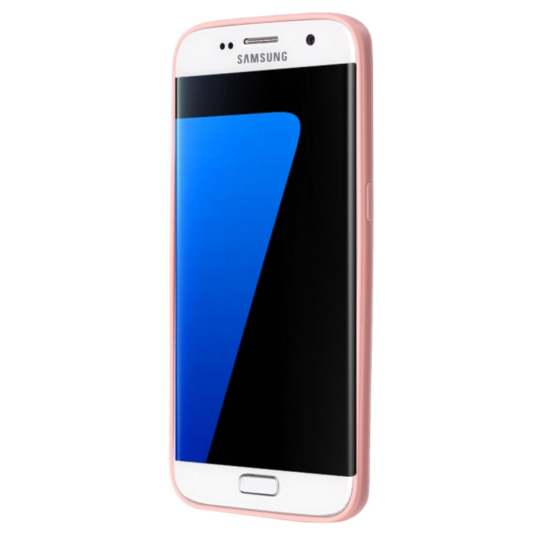 For Galaxy S7 Edge / G935 TPU + Acrylic Transparent Protective Cover Case