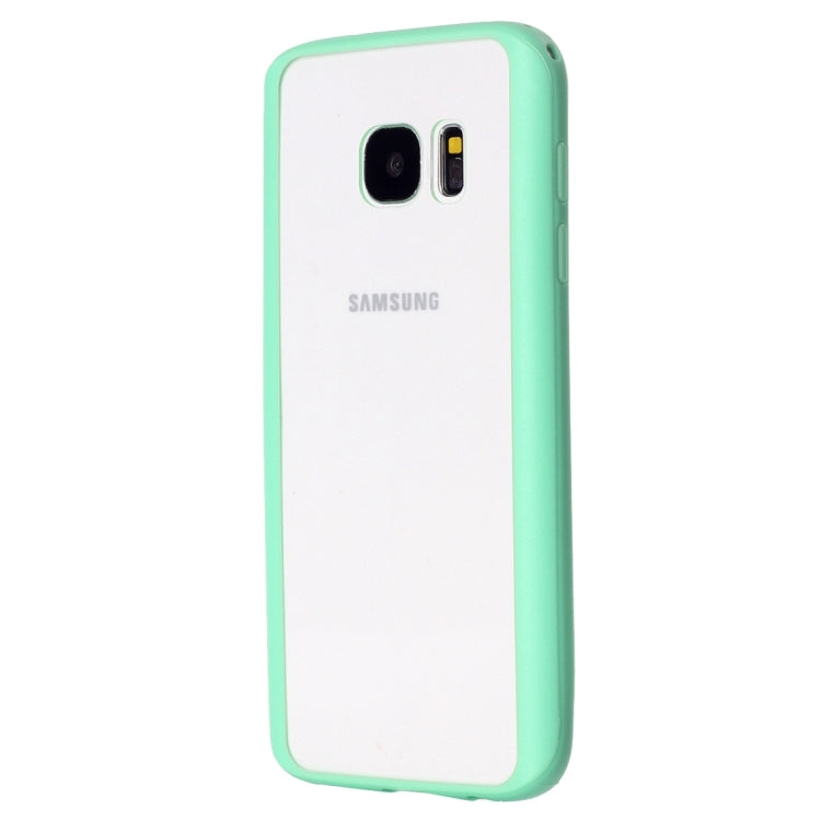 For Galaxy S7 Edge / G935 TPU + Acrylic Transparent Protective Cover Case