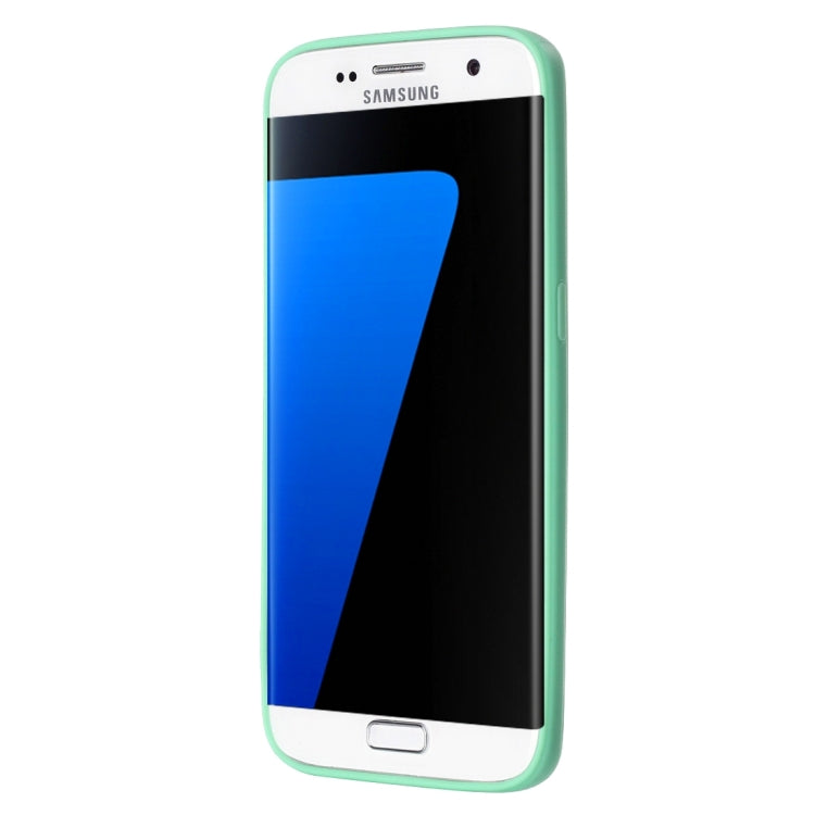 For Galaxy S7 Edge / G935 TPU + Acrylic Transparent Protective Cover Case