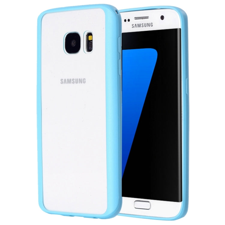For Galaxy S7 Edge / G935 TPU + Acrylic Transparent Protective Cover Case