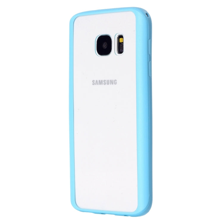 For Galaxy S7 Edge / G935 TPU + Acrylic Transparent Protective Cover Case