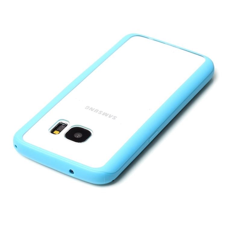 For Galaxy S7 Edge / G935 TPU + Acrylic Transparent Protective Cover Case