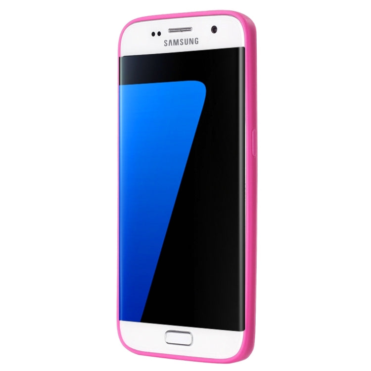 For Galaxy S7 Edge / G935 TPU + Acrylic Transparent Protective Cover Case