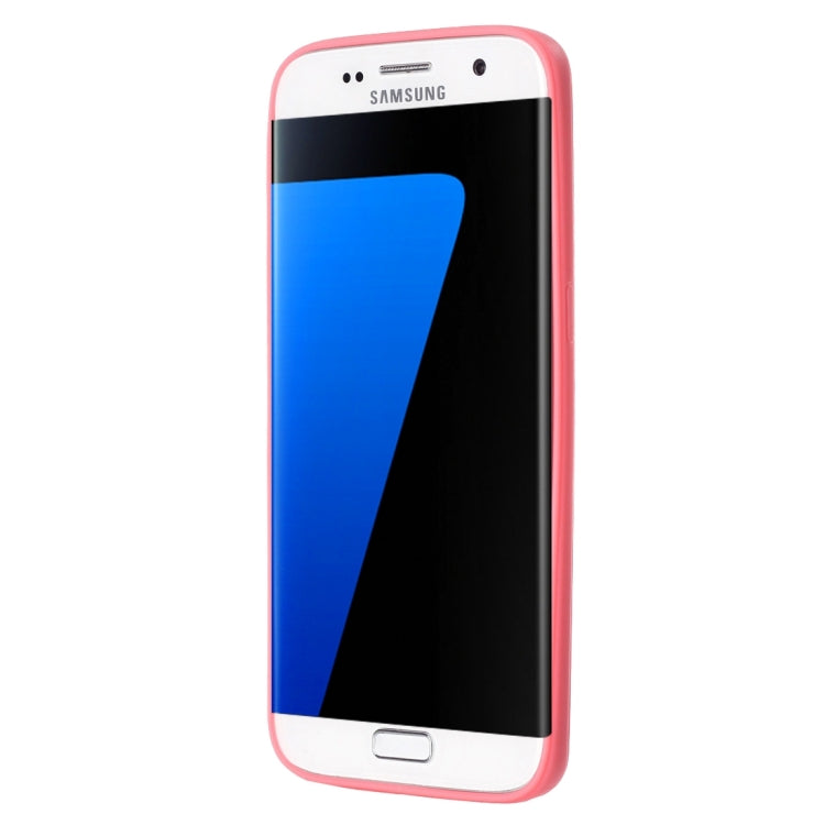 For Galaxy S7 Edge / G935 TPU + Acrylic Transparent Protective Cover Case