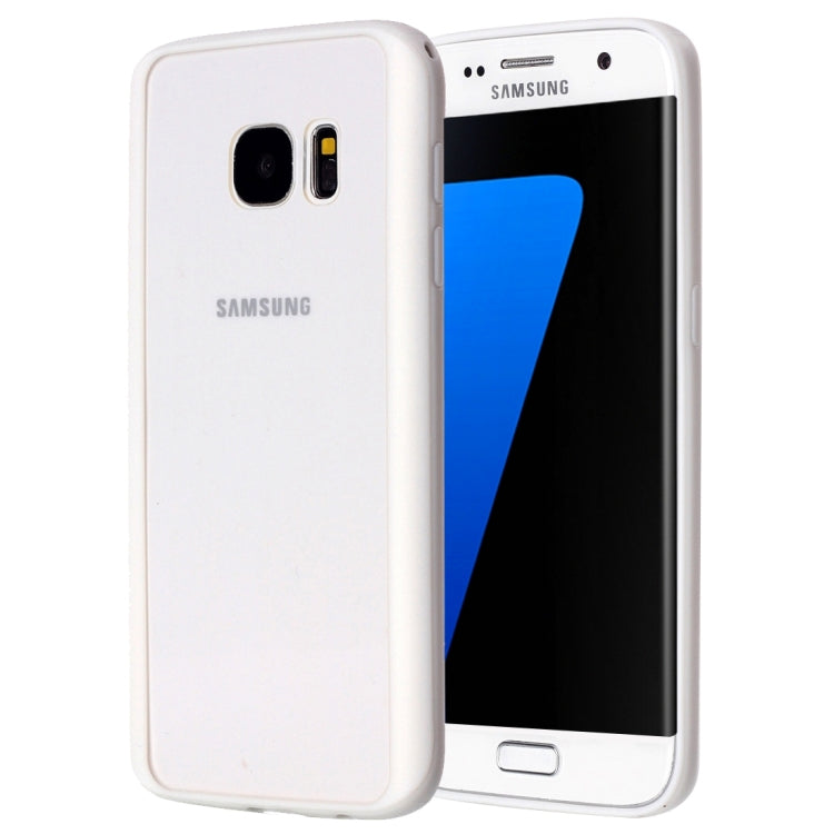 For Galaxy S7 Edge / G935 TPU + Acrylic Transparent Protective Cover Case