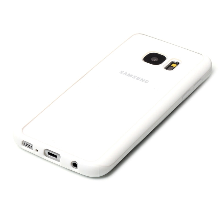 For Galaxy S7 Edge / G935 TPU + Acrylic Transparent Protective Cover Case
