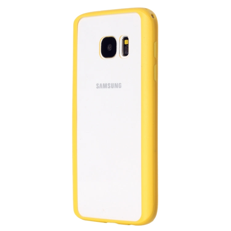 For Galaxy S7 Edge / G935 TPU + Acrylic Transparent Protective Cover Case