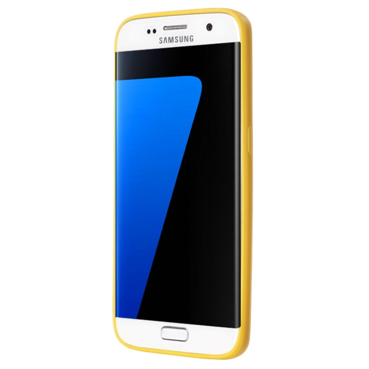 For Galaxy S7 Edge / G935 TPU + Acrylic Transparent Protective Cover Case
